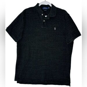 Polo RALPH LAUREN Men Custom‎ Fit Polo Neck T-Shirt Large